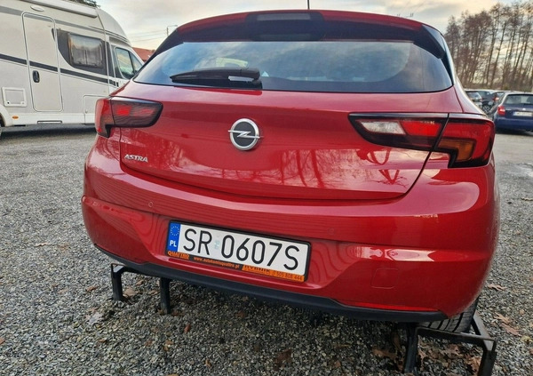 Opel Astra cena 77900 przebieg: 8151, rok produkcji 2021 z Rybnik małe 529